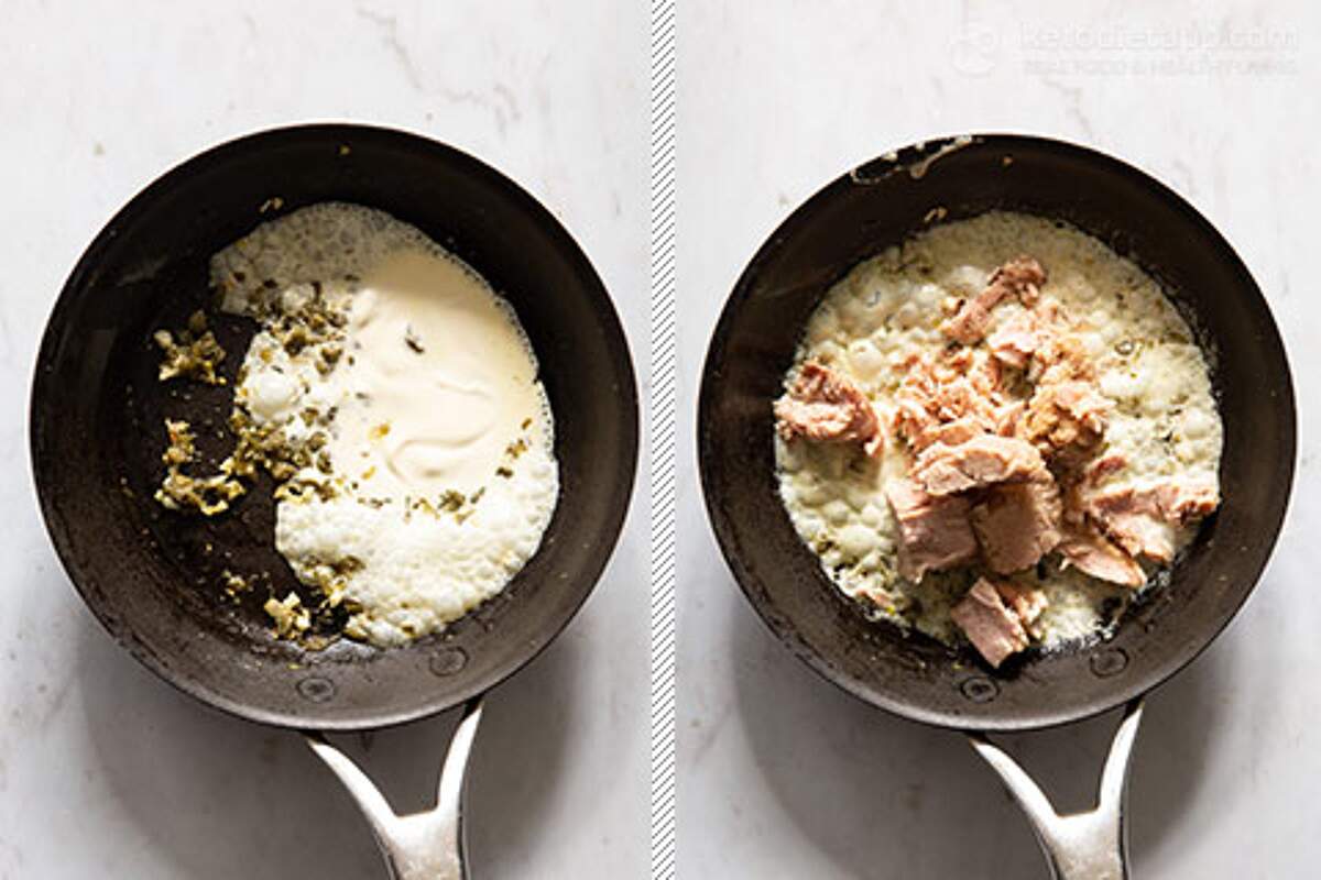 10 Minute Creamy Tuna with Broccoli KetoDiet Blog