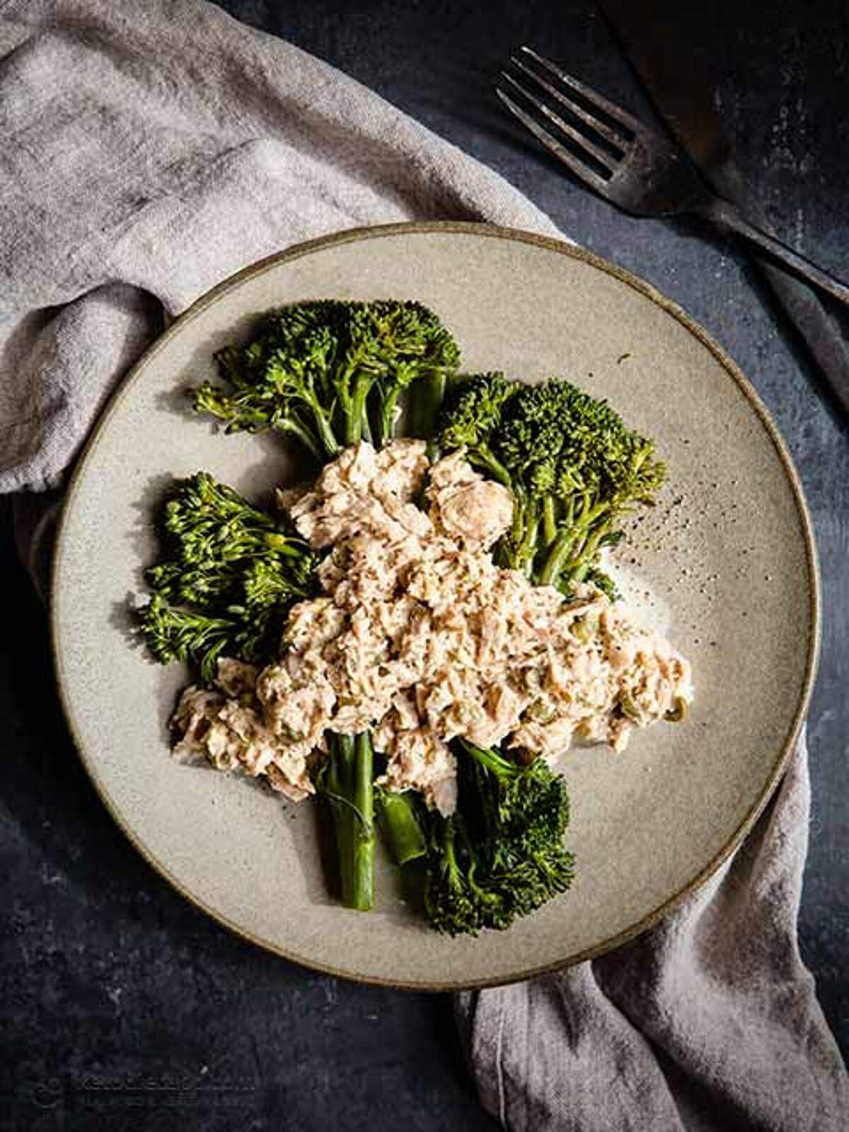 10 Minute Creamy Tuna with Broccoli KetoDiet Blog
