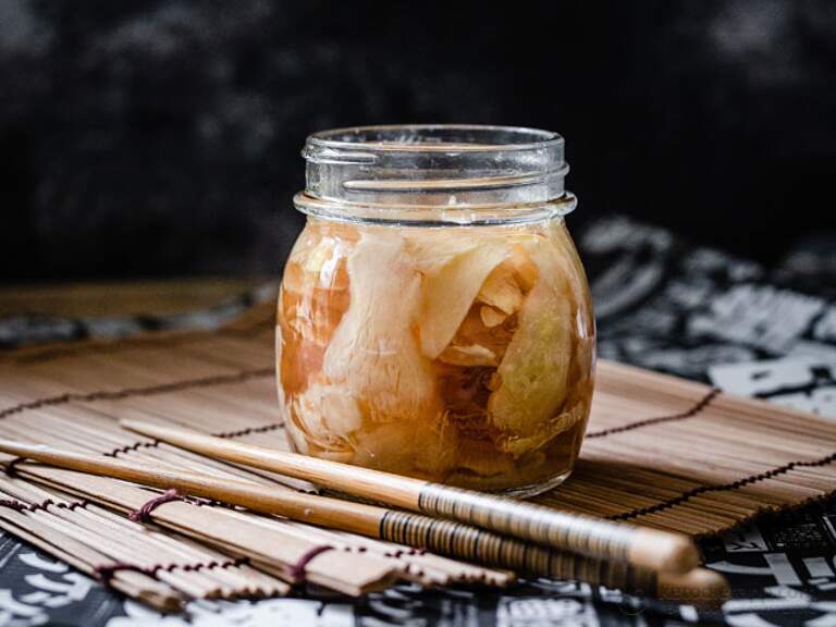 Homemade LowCarb Pickled Ginger KetoDiet Blog