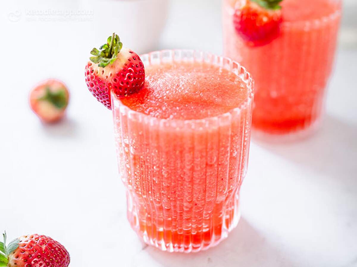 LowCarb Frozen Strawberry Daiquiri KetoDiet Blog