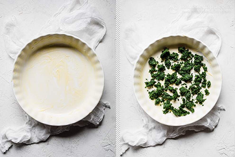 Keto Spinach & Feta Crustless Quiche KetoDiet Blog