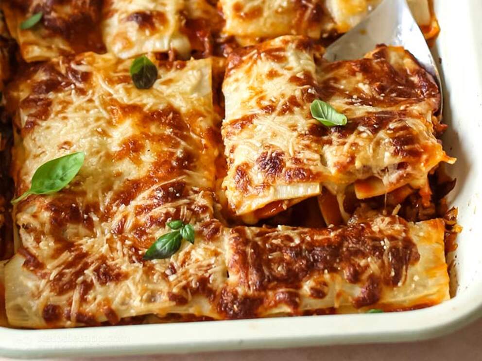 Keto Palmini Lasagna KetoDiet Blog