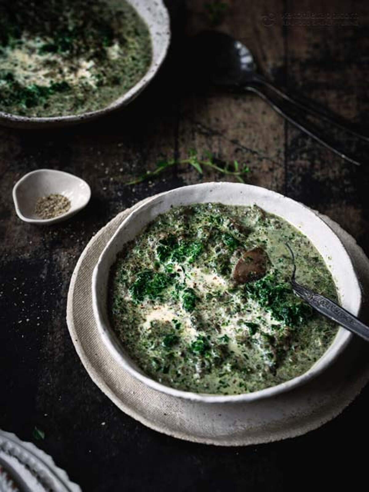 Low-Carb Spinach & Mushroom Soup | KetoDiet Blog