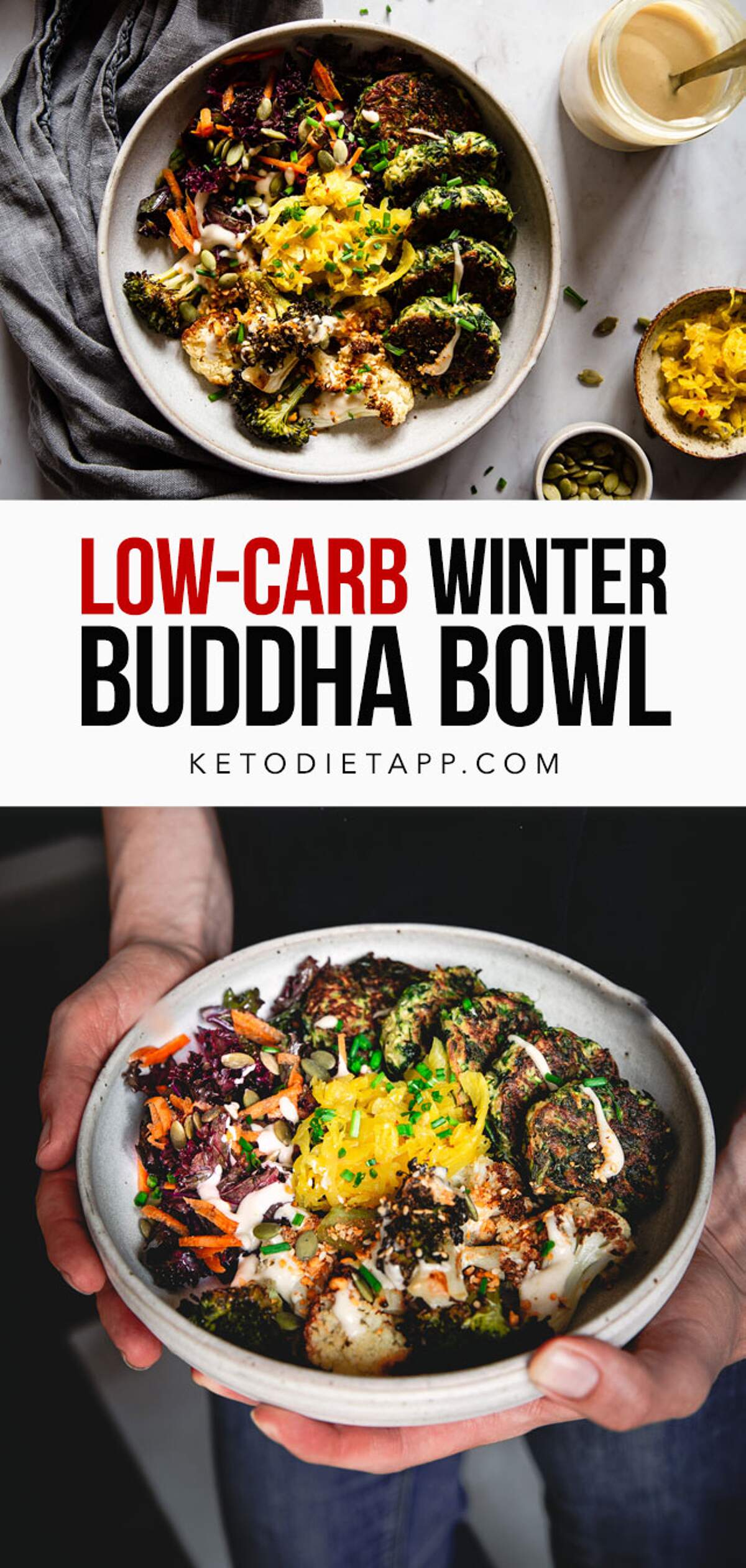 Low-Carb Winter Buddha Bowl | KetoDiet Blog