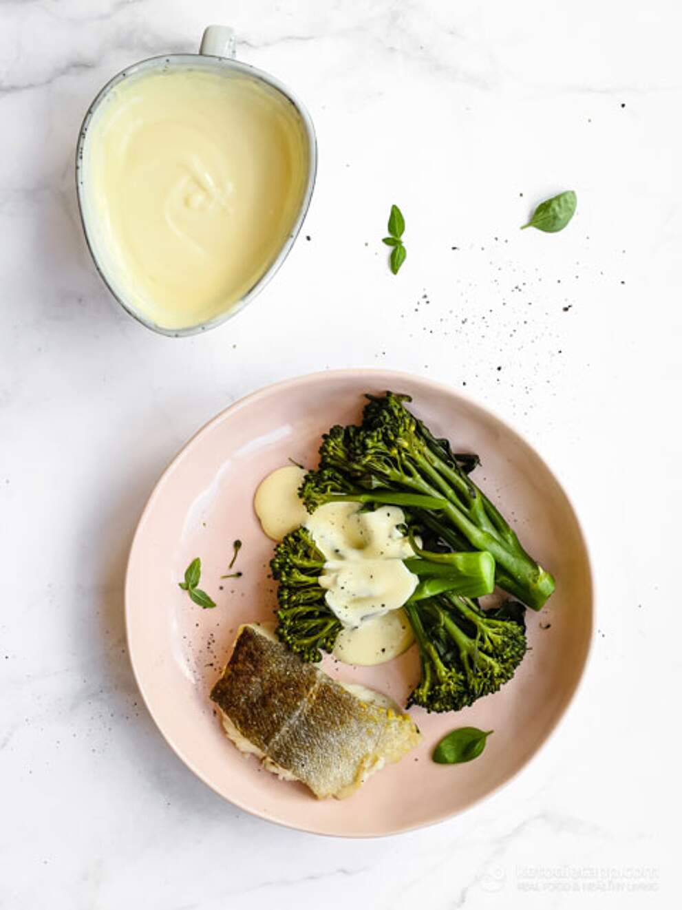 Crispy Cod with Broccoli & Keto Cheese Sauce KetoDiet Blog