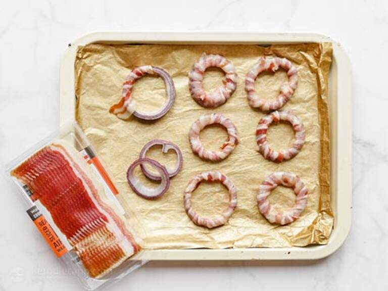 Easy Keto Bacon Onion Rings KetoDiet Blog