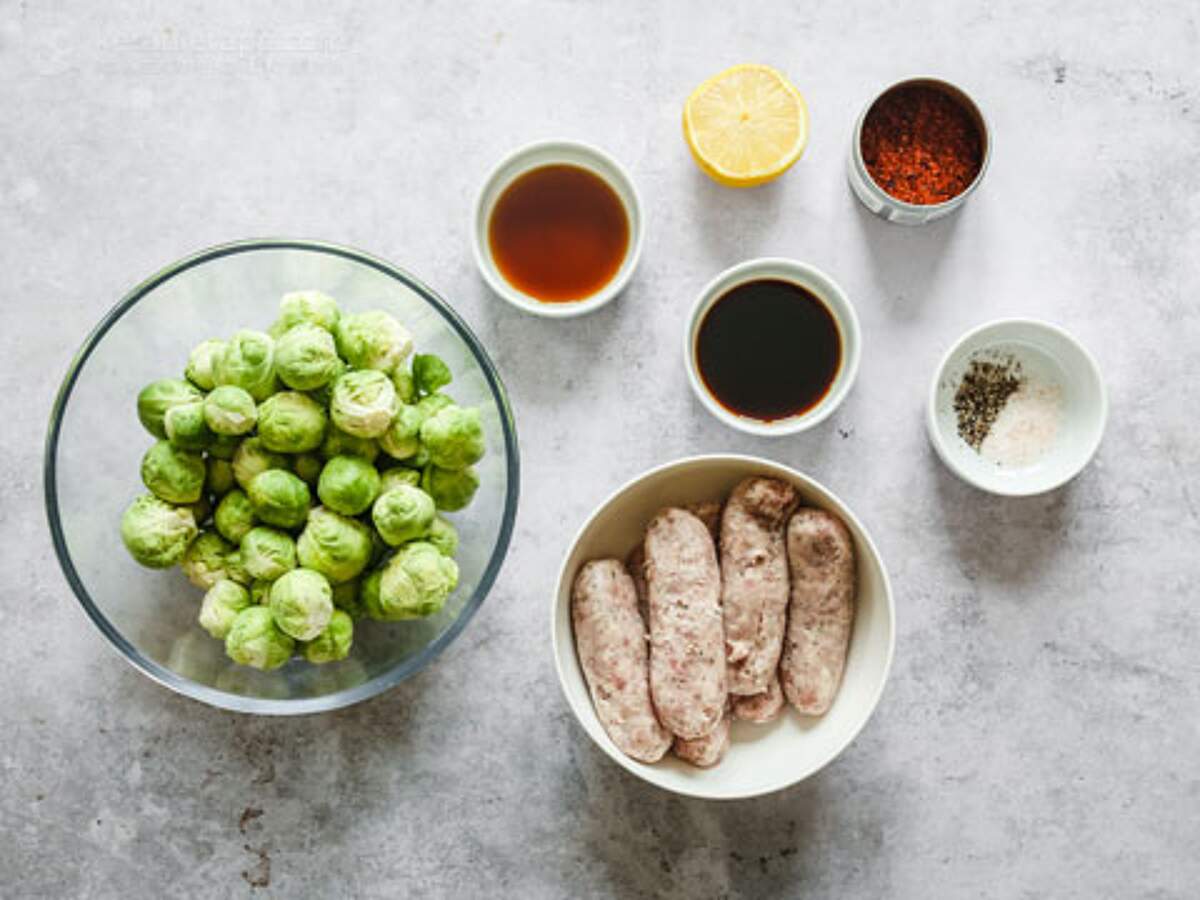 Keto Brussels Sprout & Sausage Crack Slaw KetoDiet Blog