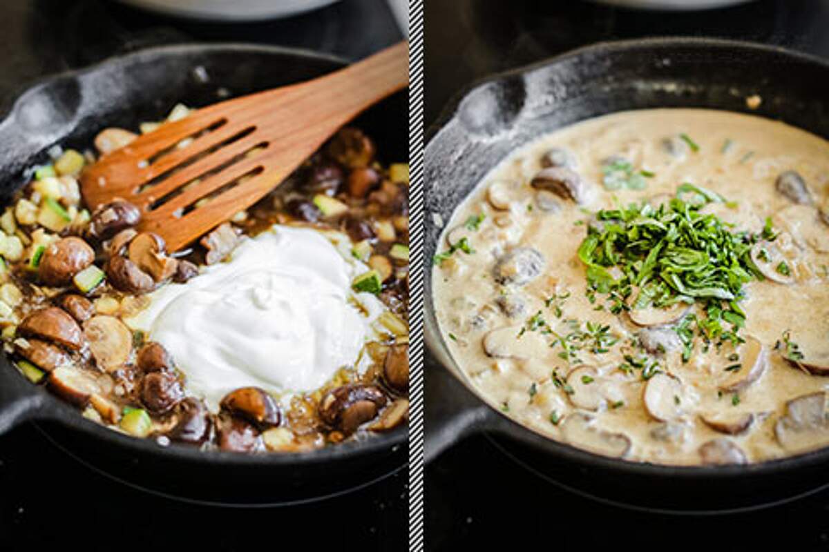 Keto Creamy Mushroom Chicken Skillet | KetoDiet Blog