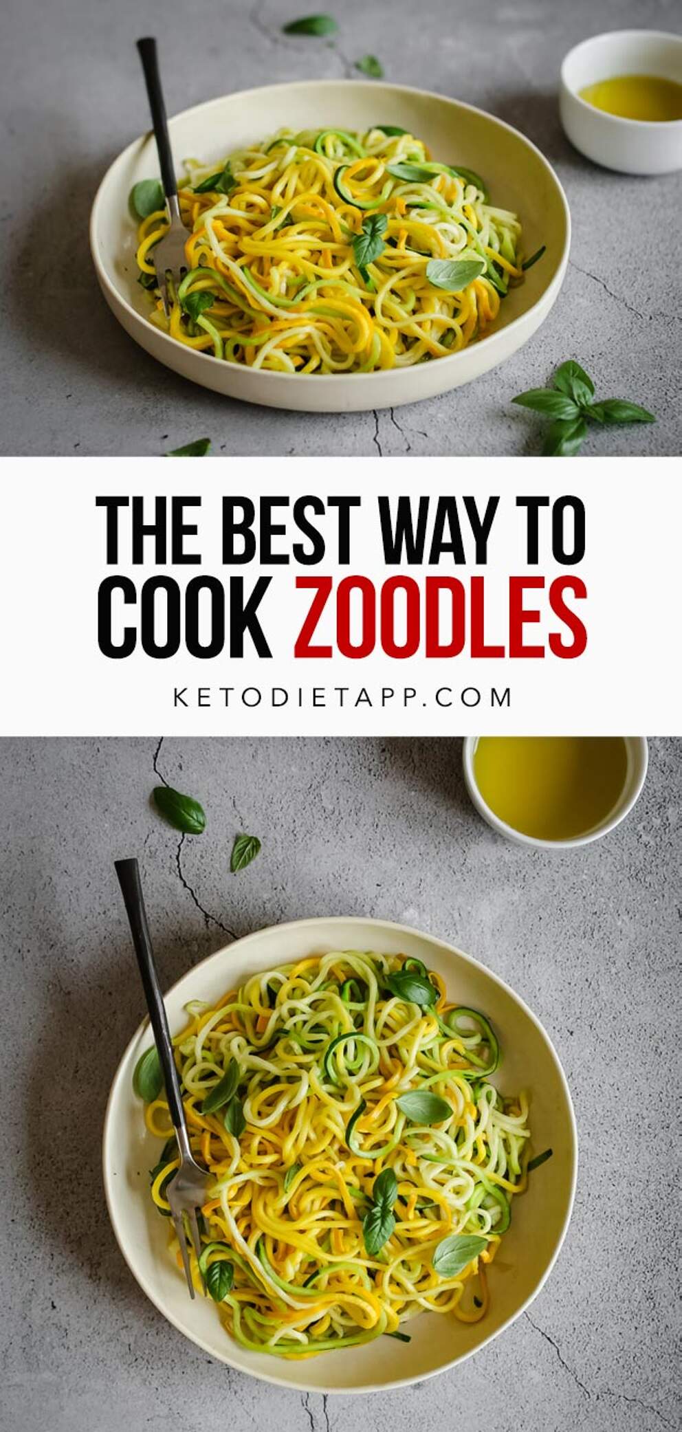 The Best Way To Cook Zucchini Noodles KetoDiet Blog