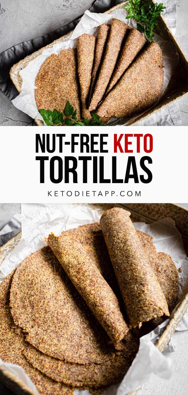 NutFree Keto Tortillas KetoDiet Blog