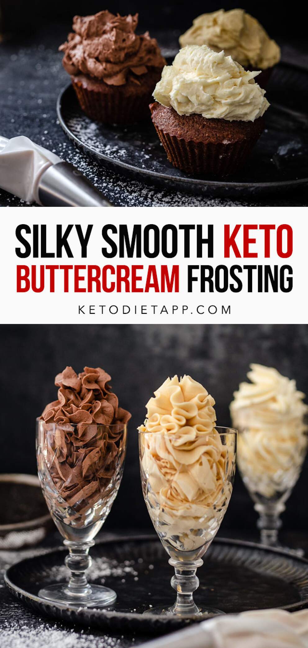 Silky Smooth Keto Buttercream Frosting 4 Ways KetoDiet Blog