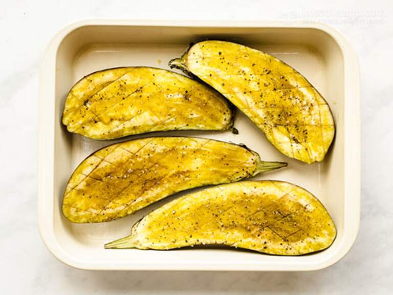 LowCarb Grilled Harissa Eggplant KetoDiet Blog