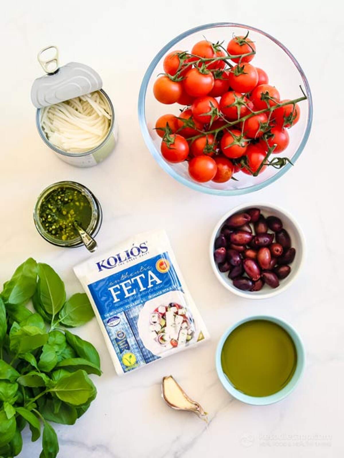 LowCarb Baked Feta Pasta KetoDiet Blog