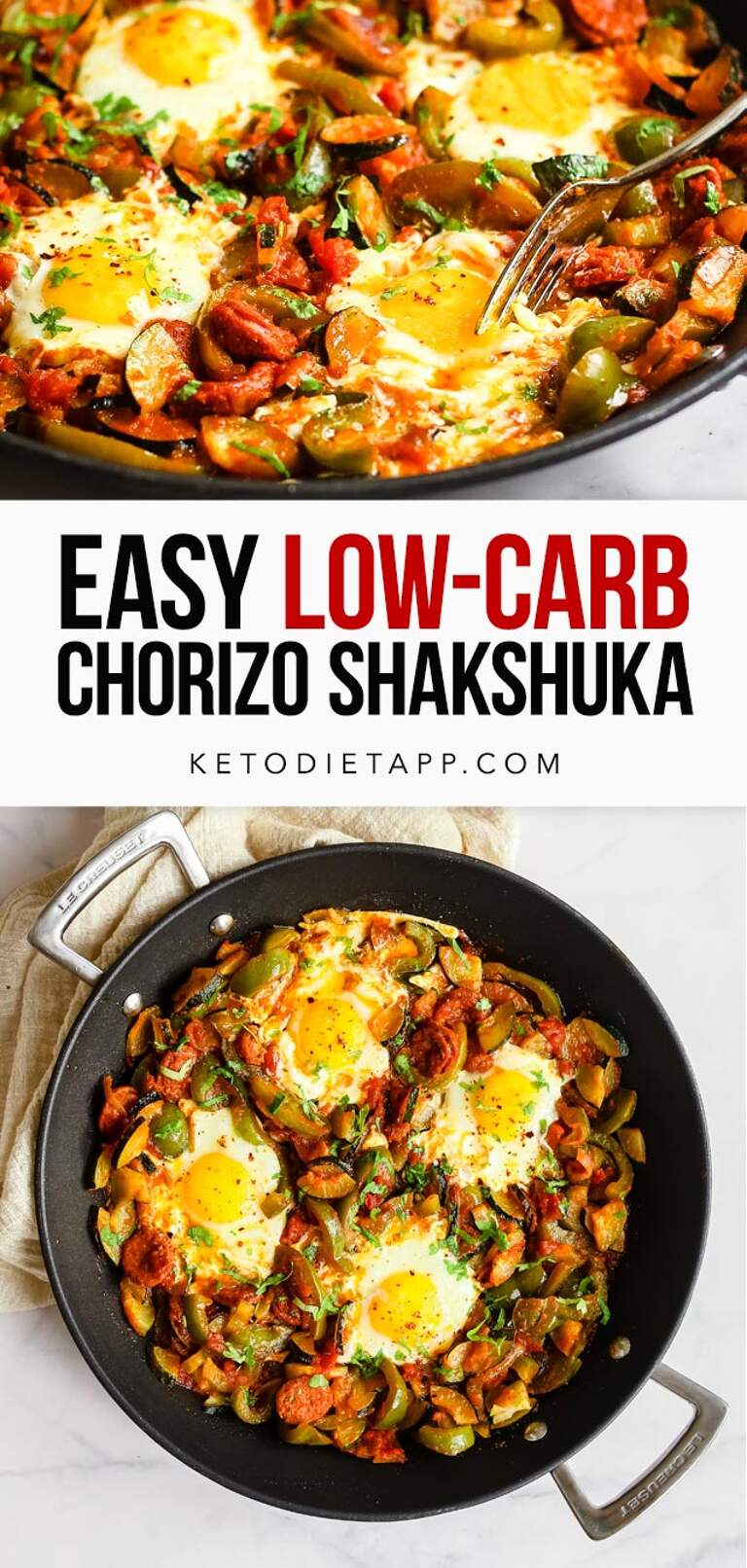 LowCarb Chorizo Shakshuka KetoDiet Blog