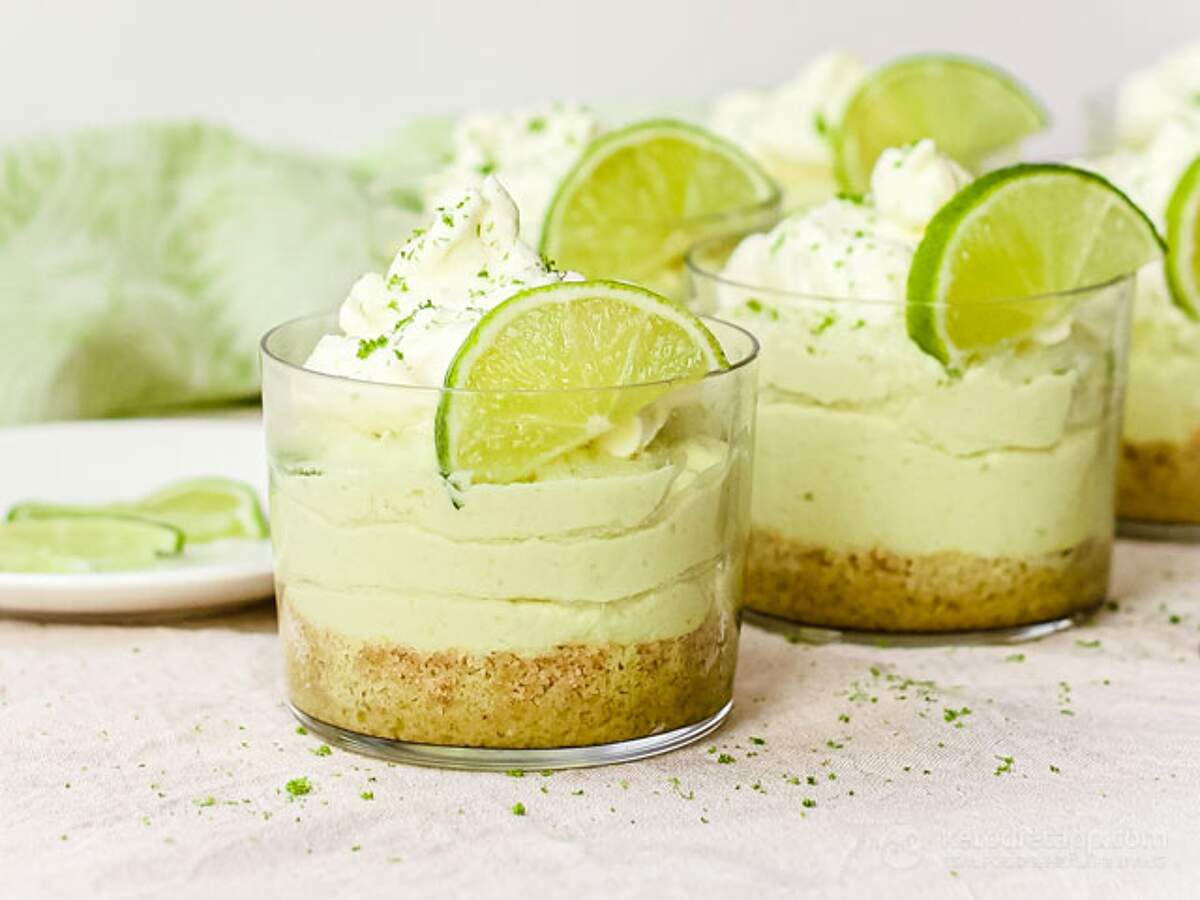 No Bake Keto Key Lime Pie KetoDiet Blog