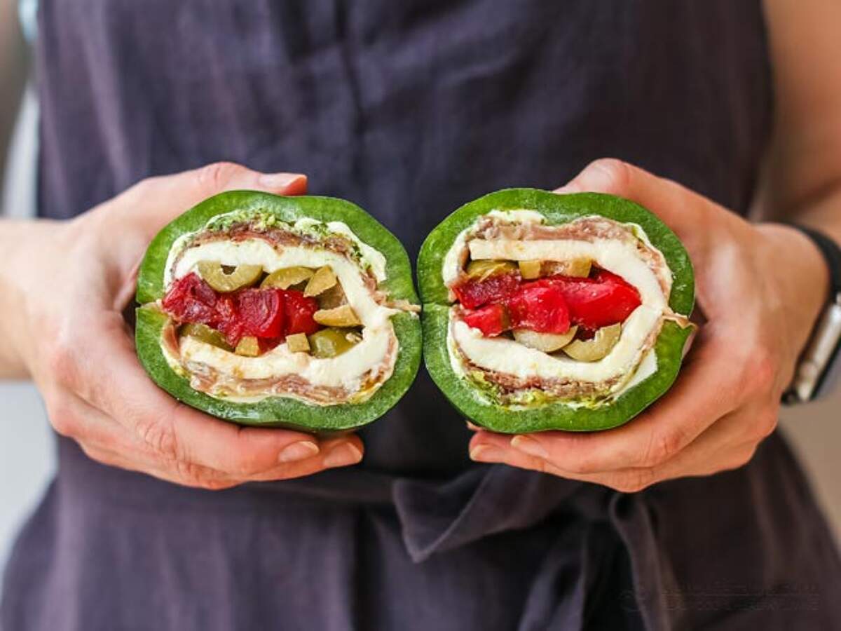 Italian Bell Pepper Sandwich KetoDiet Blog