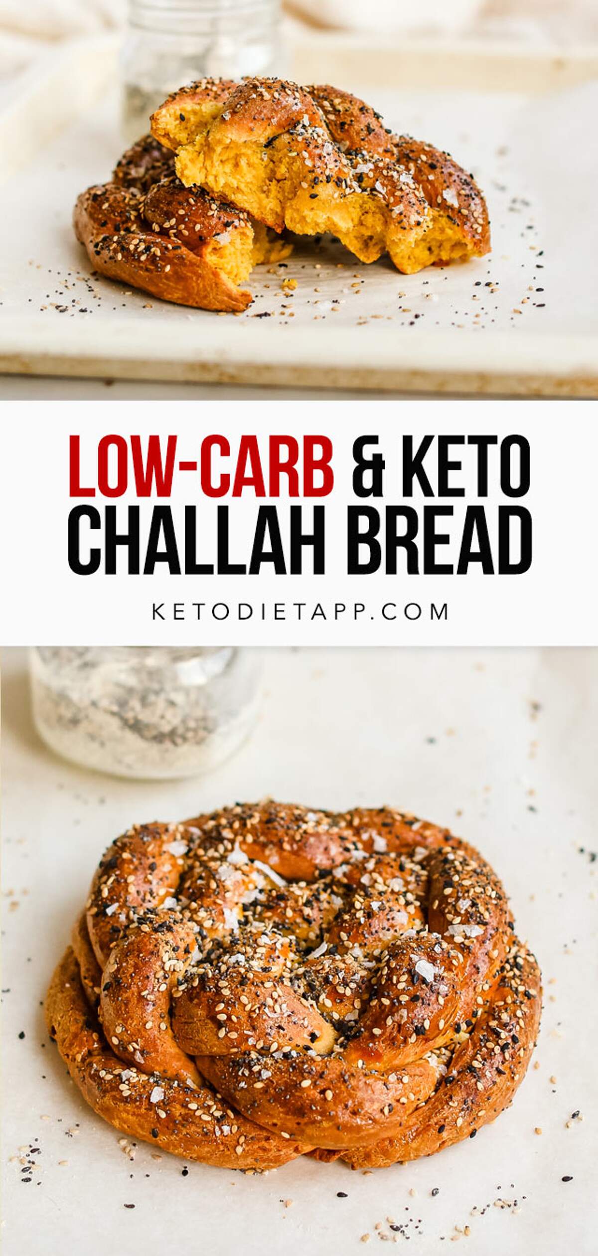 Keto Challah Bread KetoDiet Blog