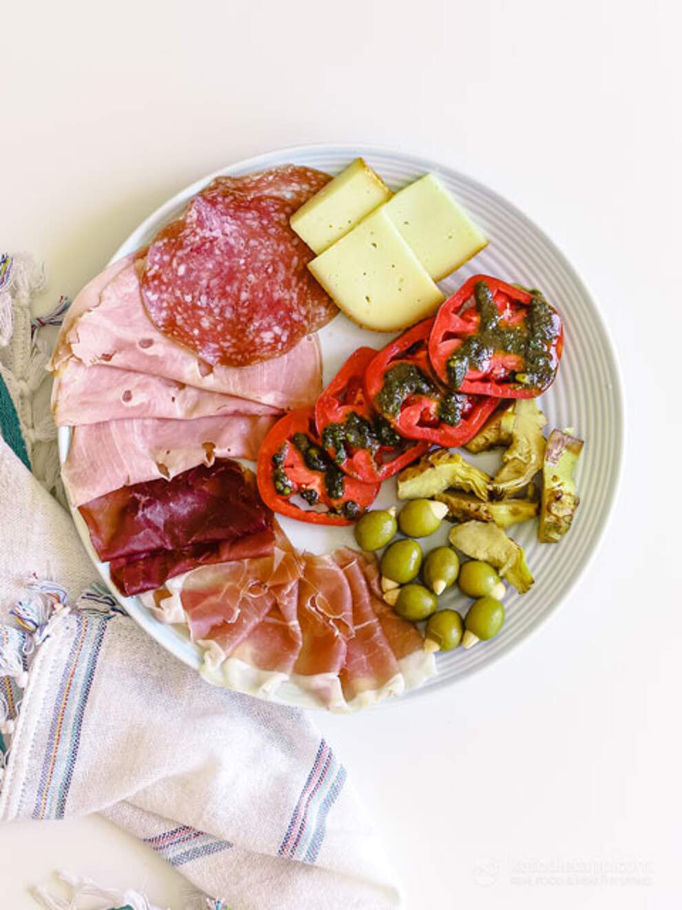 Keto Italian Antipasti Cold Plate KetoDiet Blog