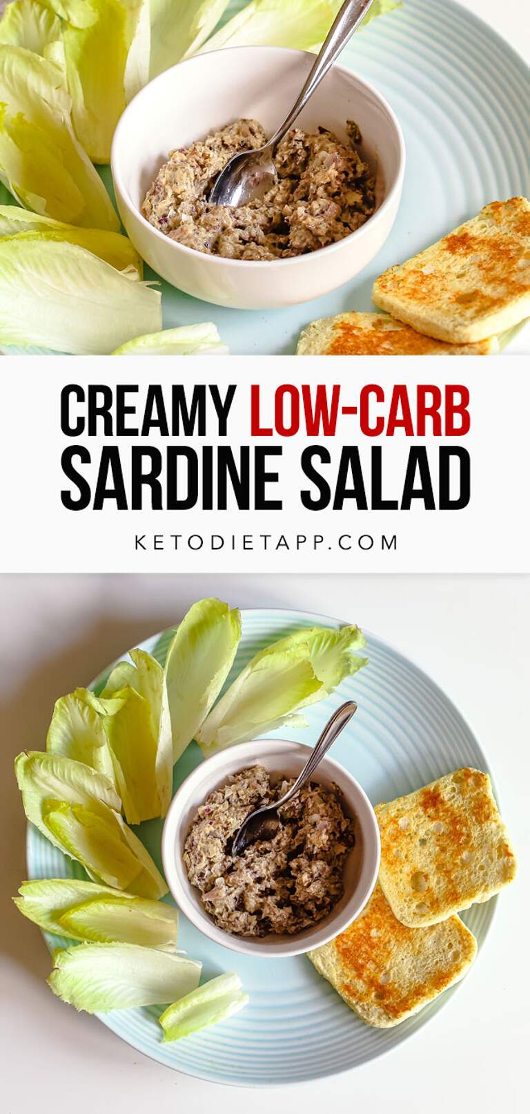 Creamy LowCarb Sardine Salad KetoDiet Blog