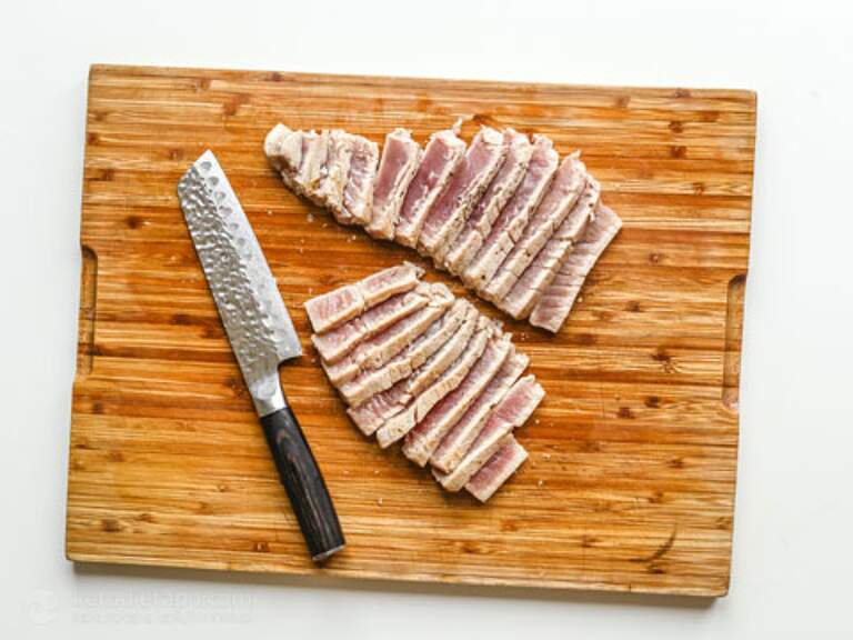 LowCarb Seared Ahi Tuna Bowls KetoDiet Blog