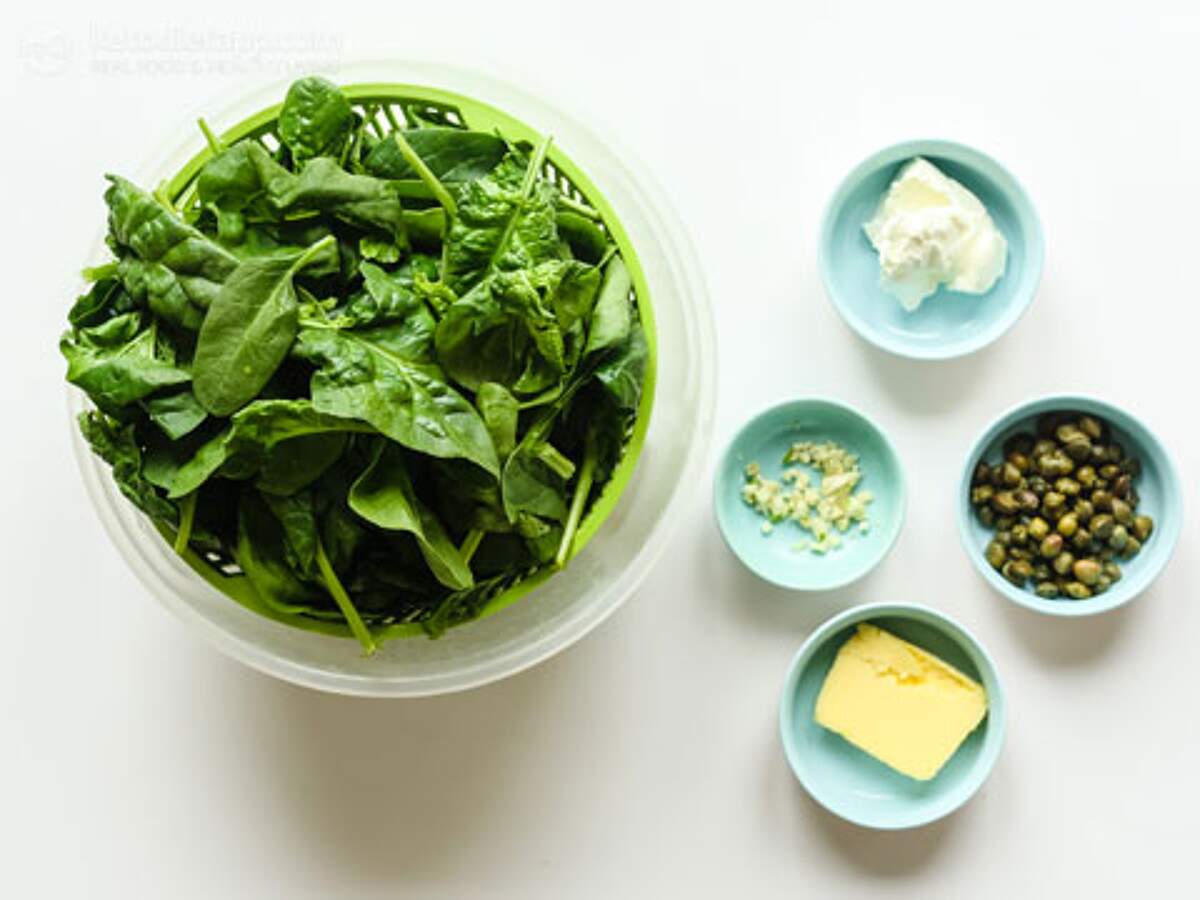 Keto Butterflied Chicken with Garlic Spinach | KetoDiet Blog