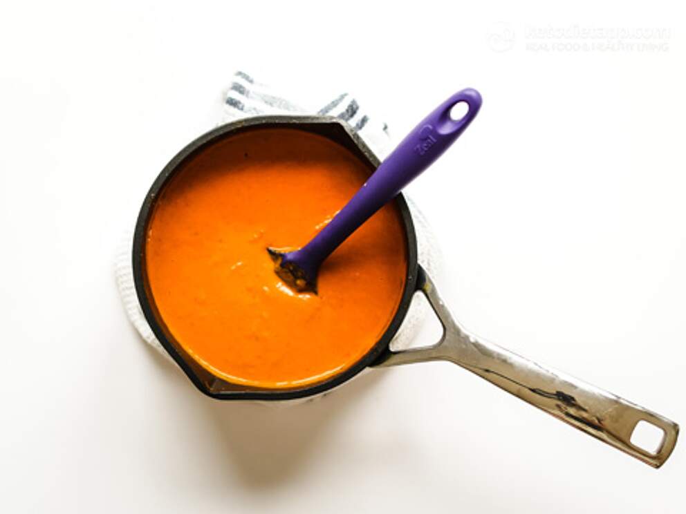 LowCarb Curried Halloumi Skillet KetoDiet Blog