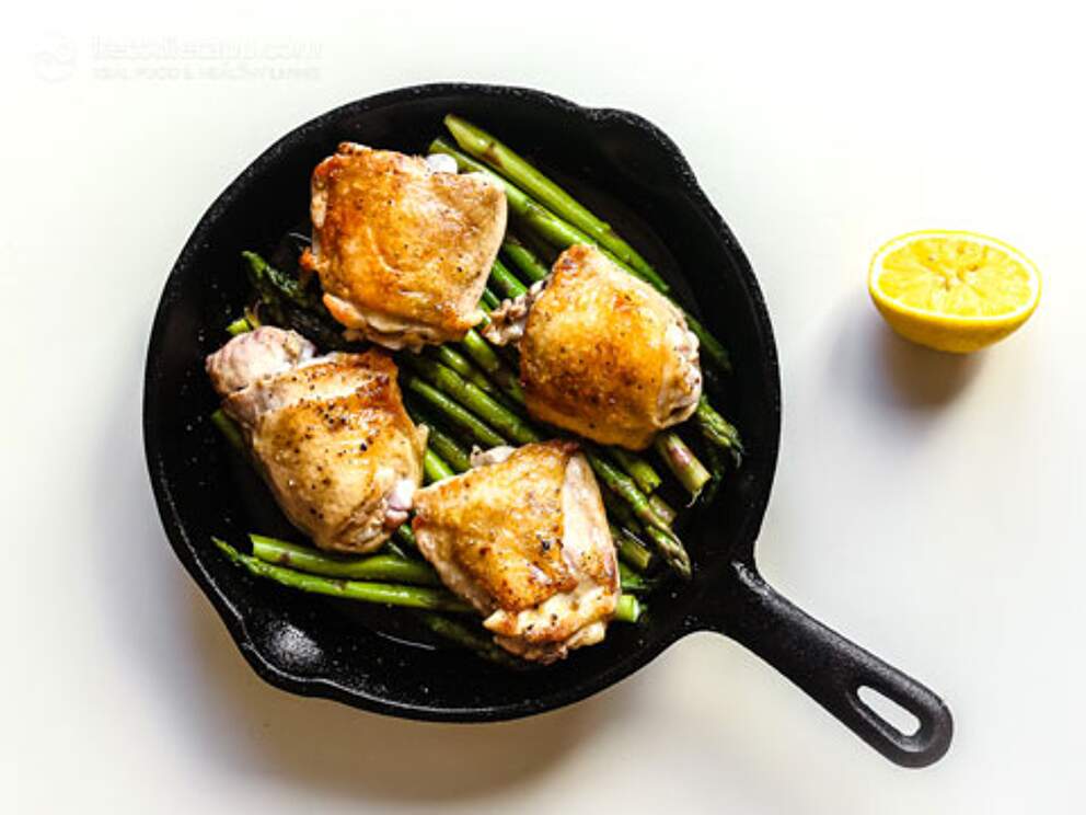 Keto Lemon Chicken & Asparagus KetoDiet Blog