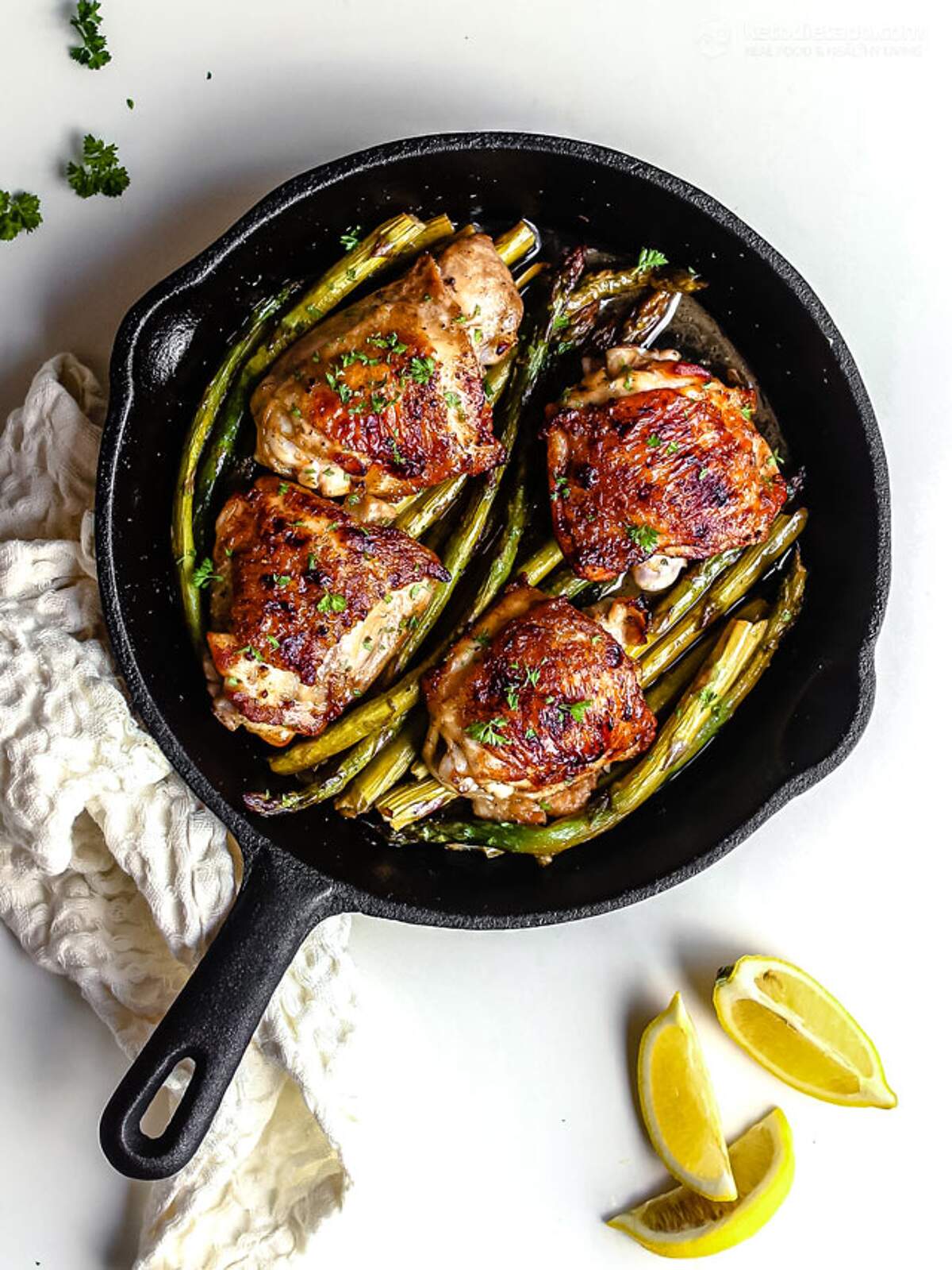 Keto Lemon Chicken & Asparagus KetoDiet Blog