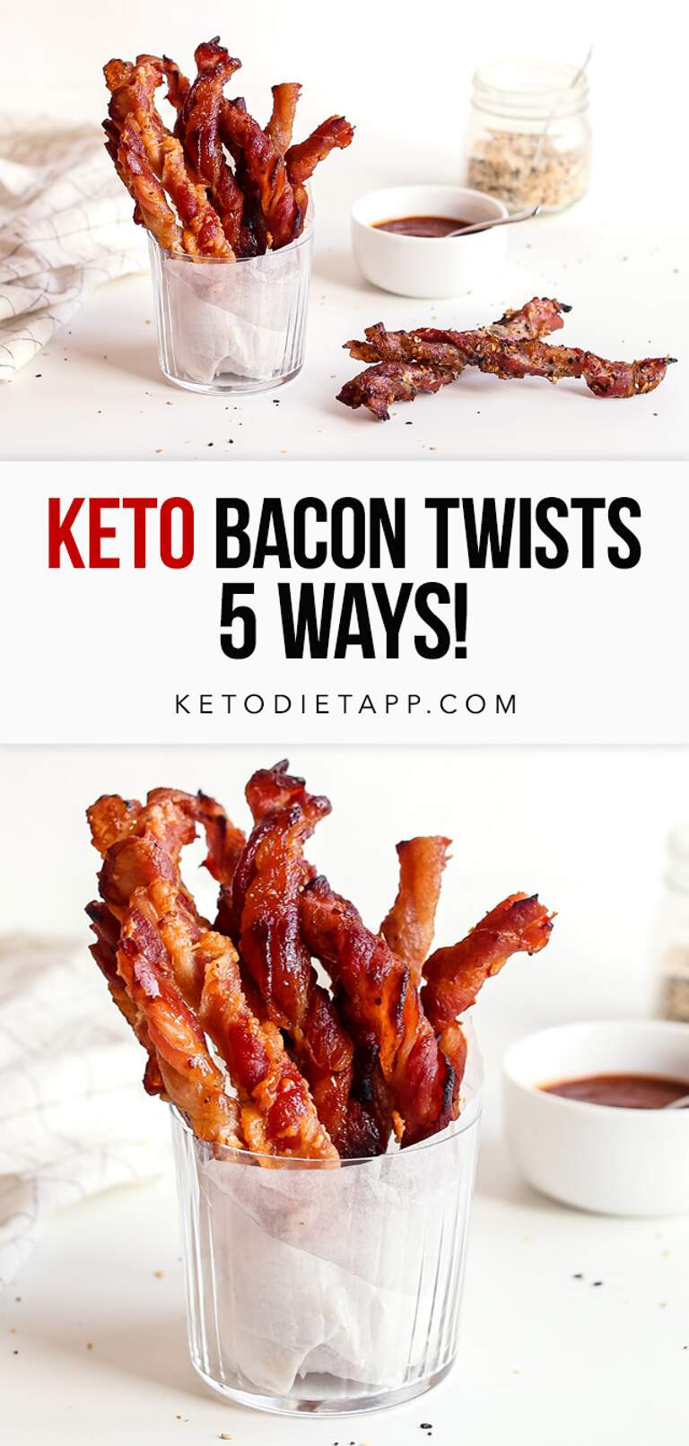 Keto Bacon Twists 5 Ways KetoDiet Blog