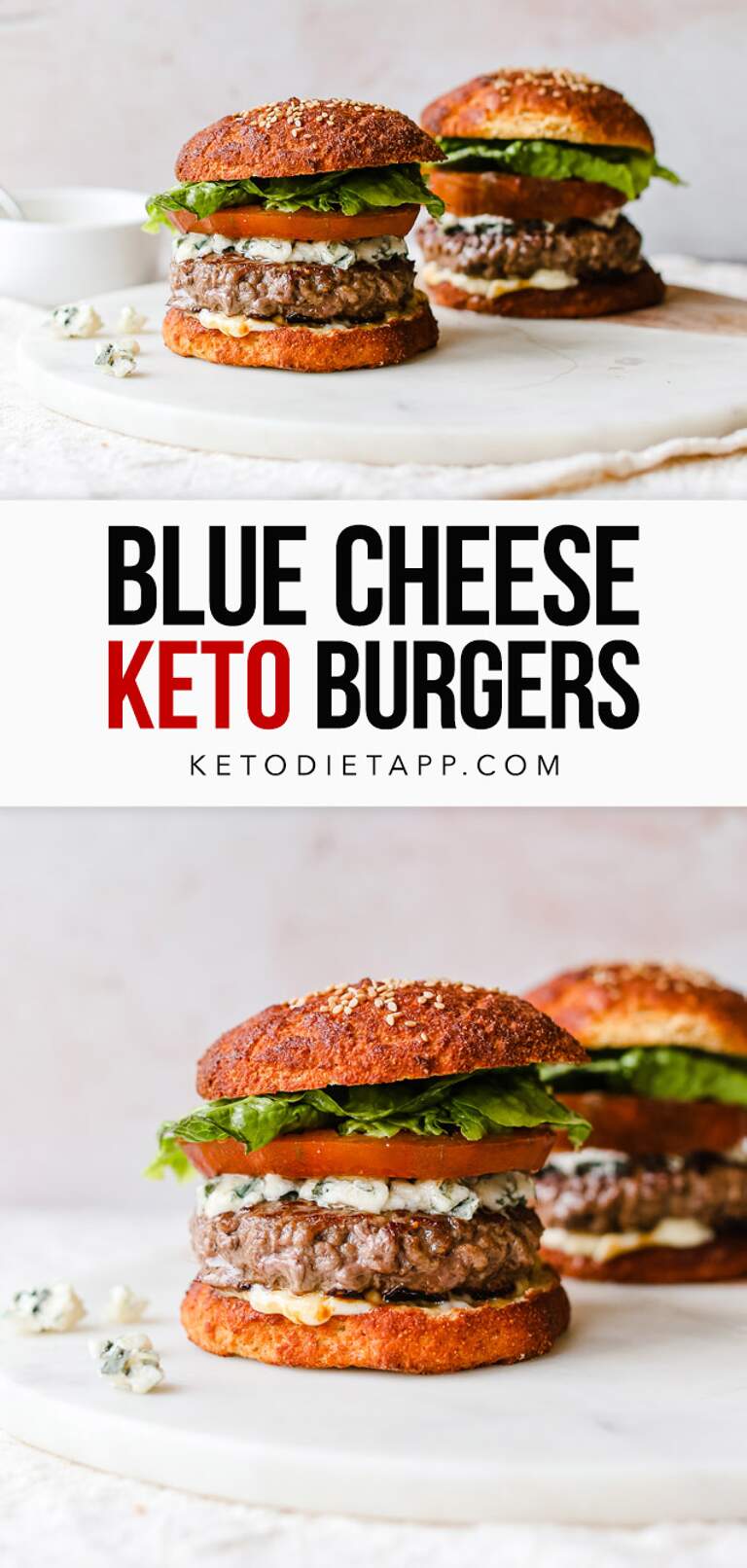Keto Blue Cheese Burger KetoDiet Blog