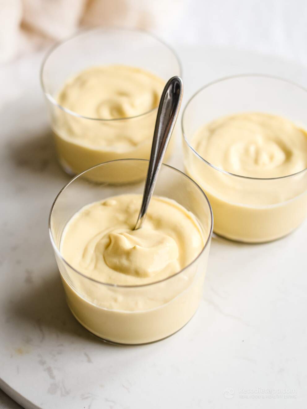 Keto Vanilla Custard KetoDiet Blog