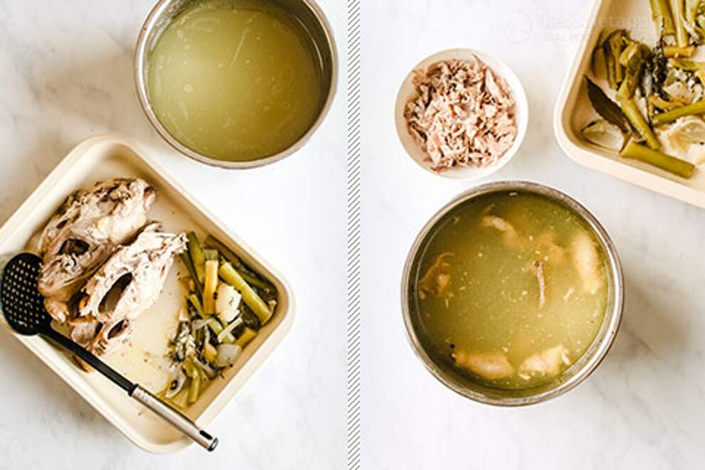 How To Make Chicken Stock and Bone Broth KetoDiet Blog