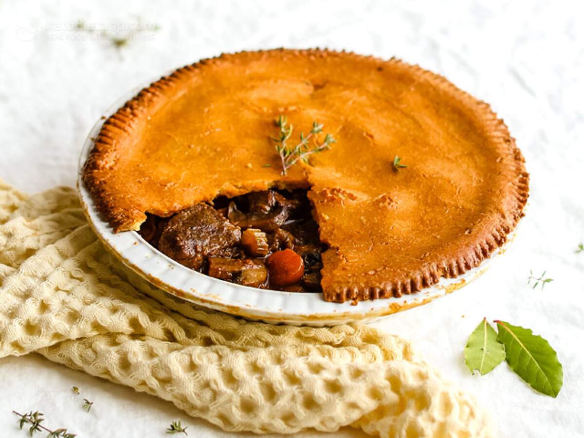 LowCarb Beef & Beer Pot Pie KetoDiet Blog