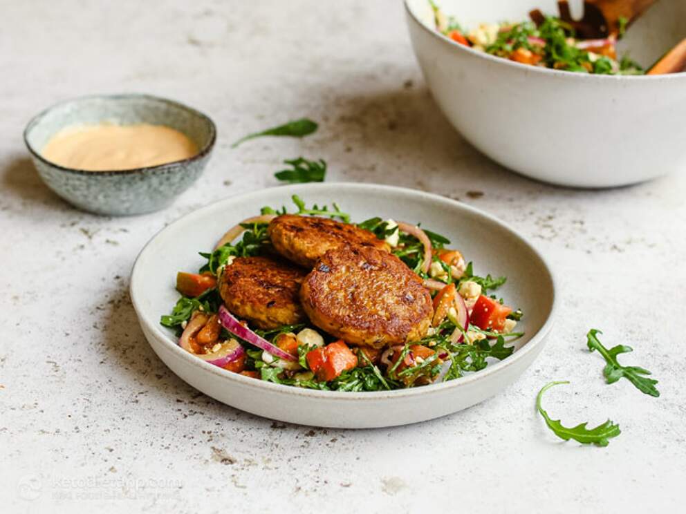 LowCarb Tuna Cakes KetoDiet Blog