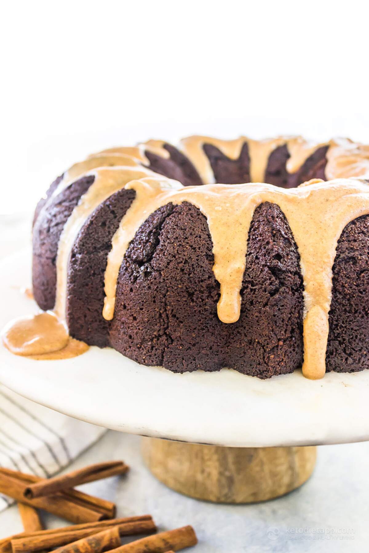 Keto Mexican Chocolate Bundt Cake KetoDiet Blog
