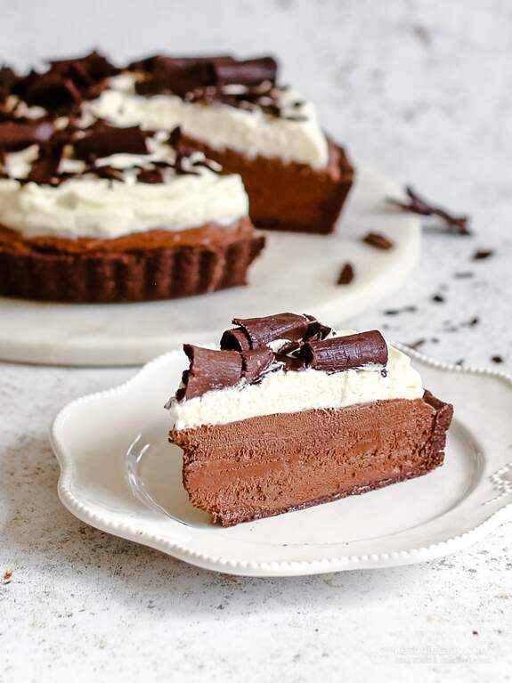 Low-Carb French Chocolate Silk Pie | KetoDiet Blog