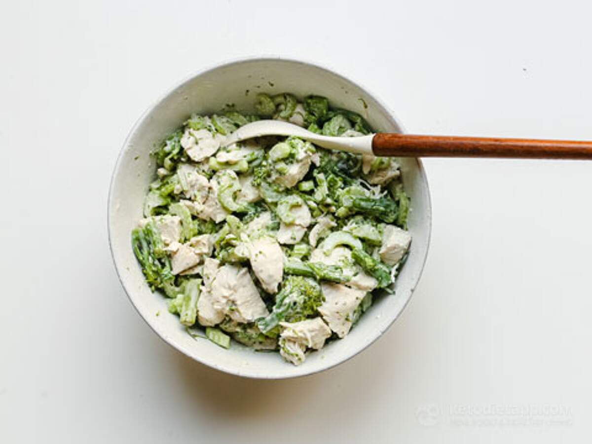 Creamy Chicken Blue Cheese Salad KetoDiet Blog