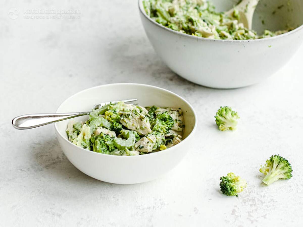 Creamy Chicken Blue Cheese Salad KetoDiet Blog