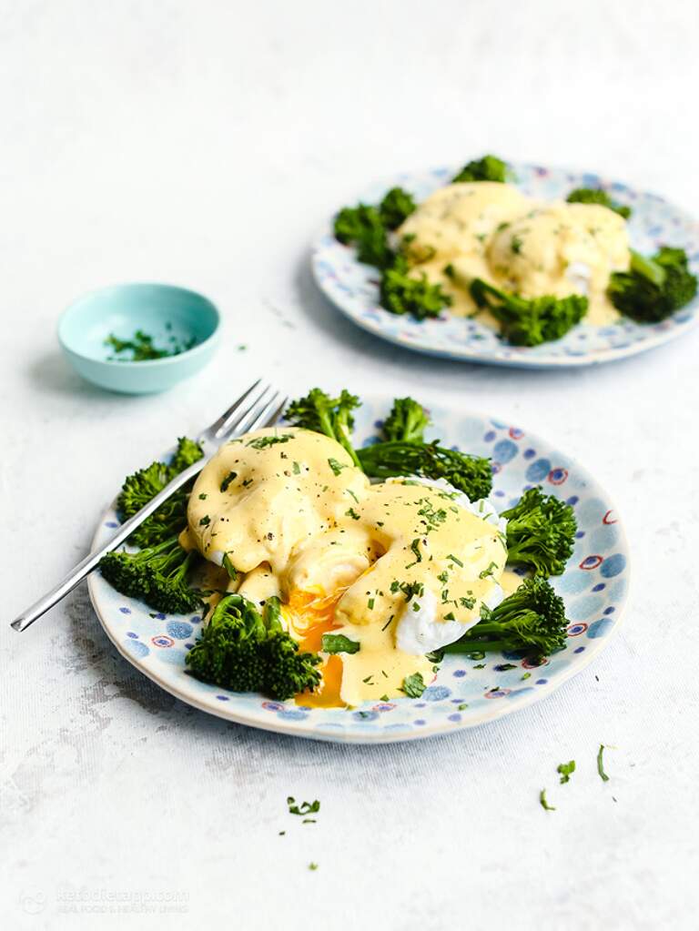 Keto Eggs Royale with Browned Butter Hollandaise KetoDiet Blog