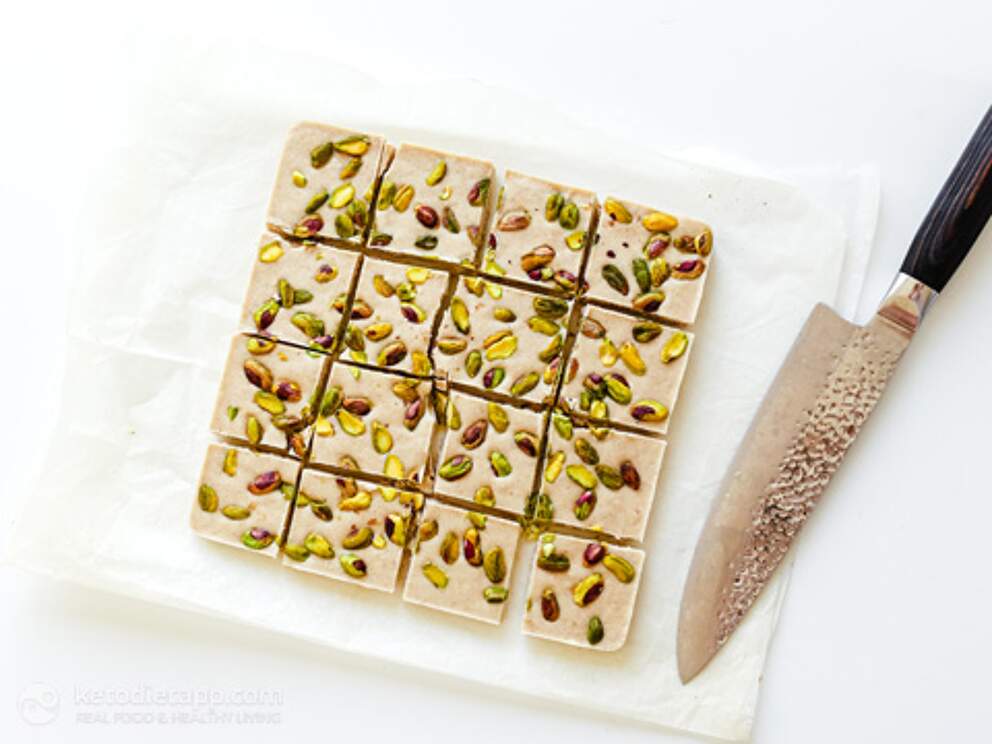 HighProtein Keto Pistachio Halva KetoDiet Blog