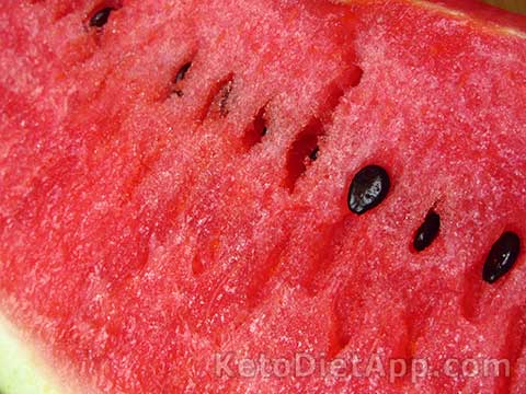 Watermelon Sorbet Low-Carb Watermelon Sorbet