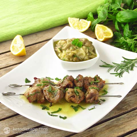 Lamb Souvlaki (Greek Lamb Skewers) Lamb Souvlaki (Greek Lamb Skewers)