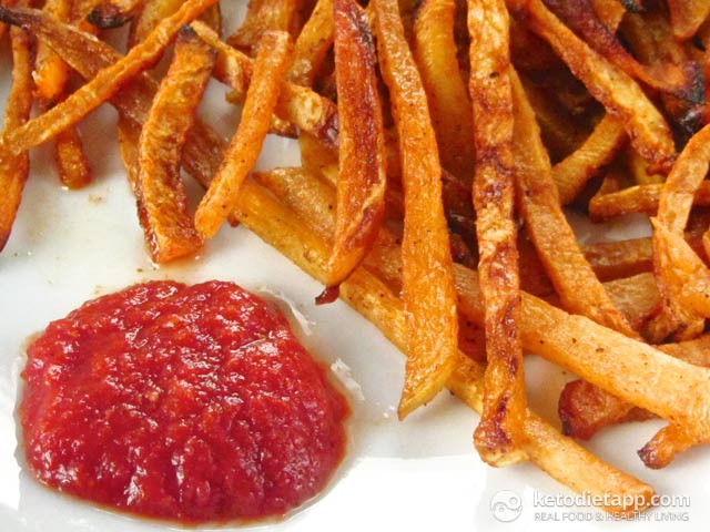 The Best Low-Carb Baked French Fries