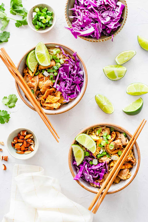 Paleo Pad Thai (low-carb, keto) Keto & Paleo Pad Thai