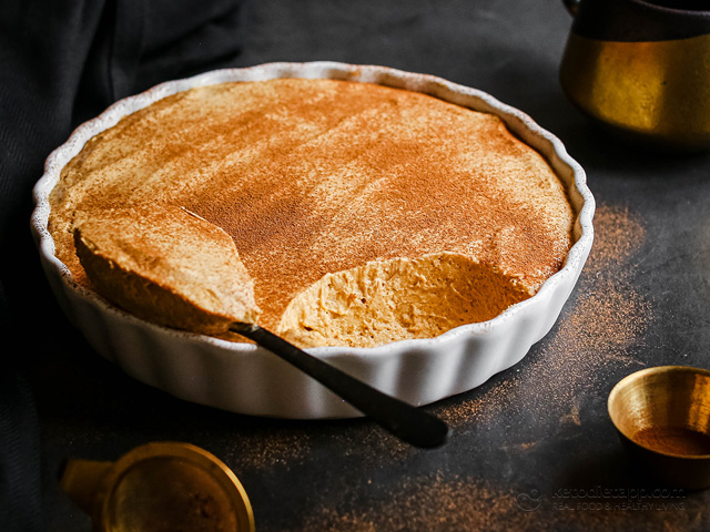 No Bake Keto Pumpkin Cheesecake