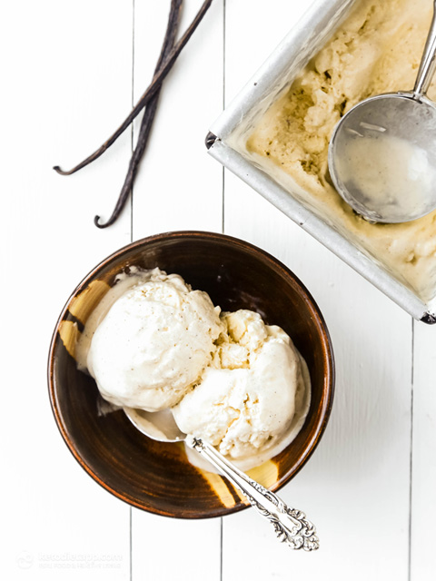 No-Churn Vanilla Ice Cream (keto, low-carb, sugar-free) No-Churn Vanilla Keto Ice Cream