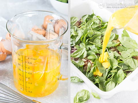 Keto Breakfast Casserole with Bacon & Eggs (low-carb, gluten-free) Keto Breakfast Casserole with Bacon & Eggs