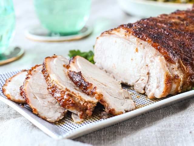 Low-Carb Ginger Spiced Pork Roast