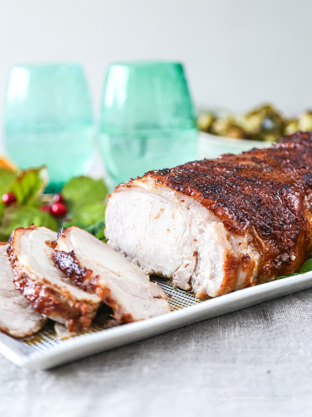 Low-Carb Ginger Spiced Pork Roast