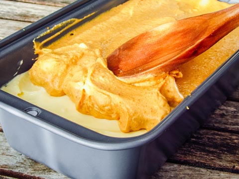 Low-Carb Pumpkin & Orange Cheesecake Bread